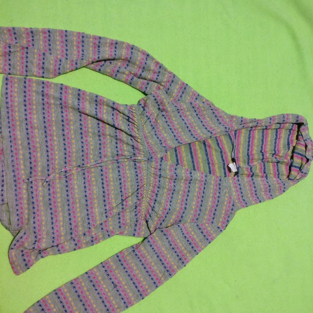 Cant miss size large multicolored hoodie